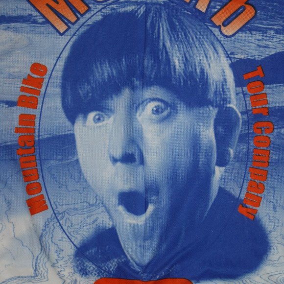 Vintage 3 Stooges Cycling Jersey L/XL + 1992 Suspenders - Picture 5 of 11